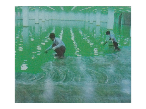 Trowel surface construction Figure